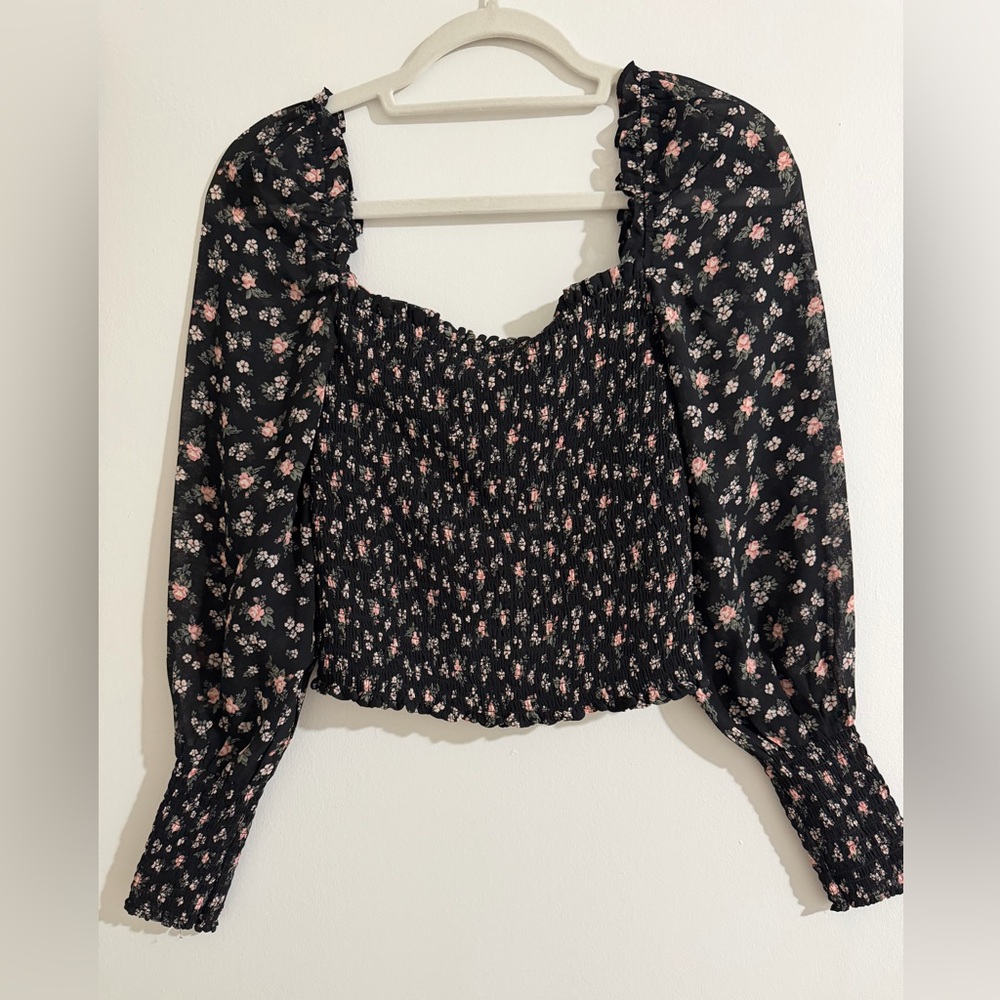 Reformation long sleeve top
